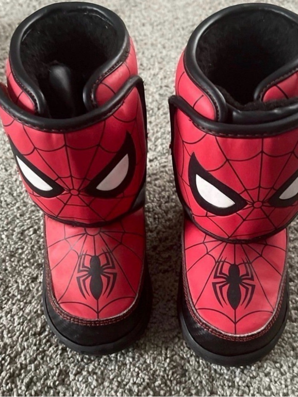 Marvel Spider-Man Red and Black Kids' Boots